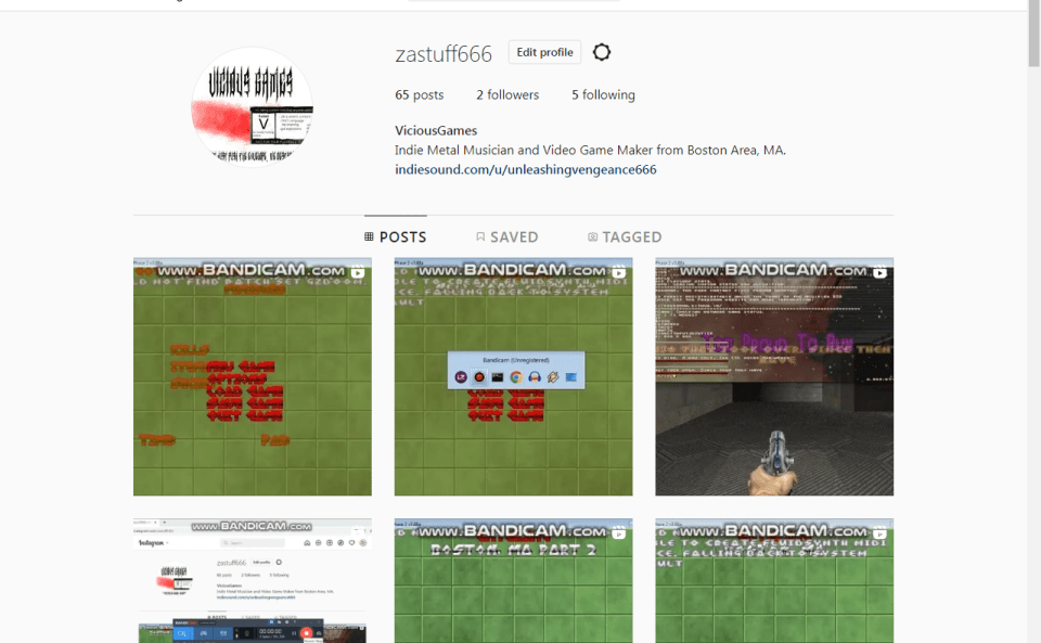 Vicious Games now is kicking ass on Instagram!